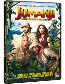 Jumanji: bienvenidos a la jungla dvd