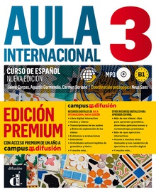 Aula internacional 3 Nueva edición Nivel B1-Libro del alumno + CD Premium 1er TRIM. 2018