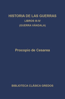 Historia de las guerras. Libros III-IV. Guerra vándala.