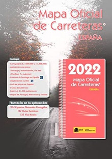 Mapa Oficial de Carreteras 2022. España.
