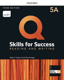 Q Skills for Success (3rd Edition). Reading amp/ Writing 5. Split Student's Book Pack Part A