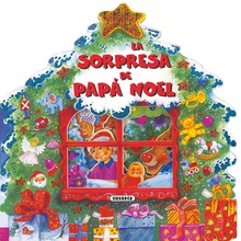 La sorpresa de Papá Noel, ventanas troqueladas