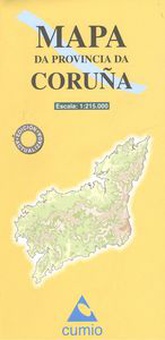 Mapa provincia da Coruña