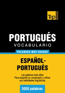 Vocabulario español-portugués - 3000 palabras más usadas