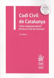 Codi Civil de Catalunya i lleis complementáries (inclou del Codi de Consum)