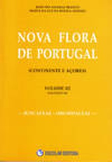 Nova Flora de Portugal - Vol. III - Fascículo III