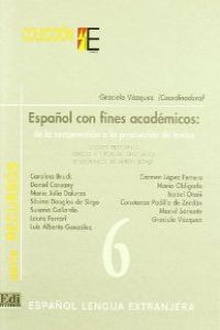 Español con fines académicos