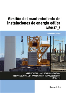 Gestión mantenimiento instalaciones energía eólica