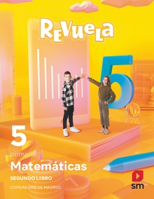 Matemáticas 5aprimaria. trimestres temáticos. revuela. madrid 2023