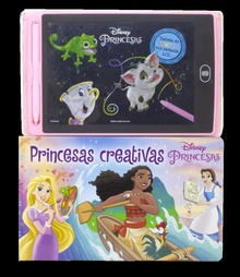 Disney. Princesas creativas Libro con pantalla LCD multicolor