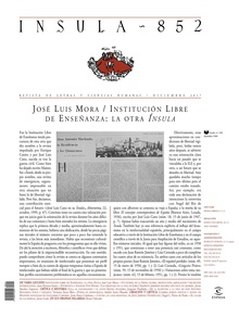 Misceláneo  (Ínsula n° 852, diciembre de 2017)