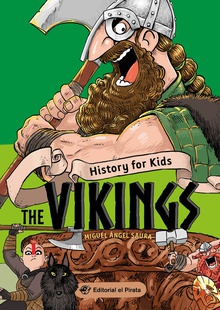 History for Kids - The Vikings ¡Libro sobre los vikingos con muchos chistes! Libros para aprender INGLÉS para n