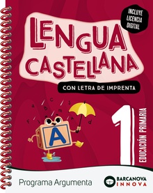 Argumenta 1. Lengua castellana (lletra impremta)