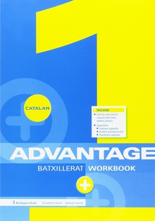 Advantage for 1d batxiller workbook catala + advantage exam