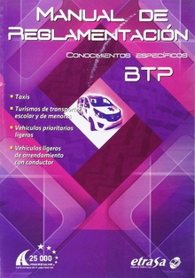 Manual de reglamentación btp.(test) conocimientos específicos.