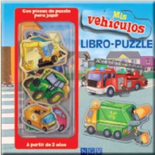 Mis vehículos Libro-puzzle