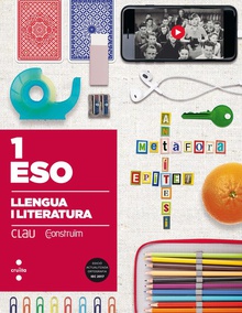 Llengua i literatura 1r Eso Clau construim 1 volumen 2017