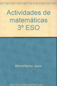 Actividades matematicas 3c eso