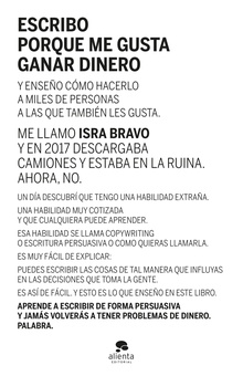 Escribo porque me gusta ganar dinero