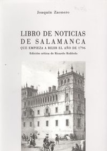 libro de noticias de salamanca que empieza a rejir el año de 1796