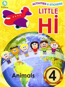 Little hi! 4 activities & stickers