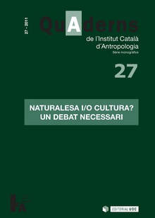 Revista Quaderns de l'Institut Català d'Antropologia nº 27