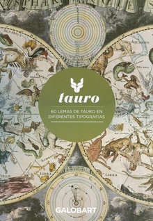 Tauro-60 lemas de tauro en diferentes tipografias