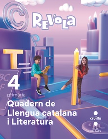 Quadern llengua catalana 4t.primària. Revola. Illes Balears 2023