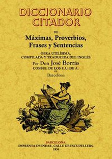Diccionario citador de máximas