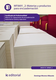 Materias y productos para encuadernación. ARGC0110