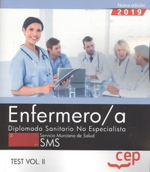 ENFERMERO/A SMS. TEST VOL.II (2019) Diplomado Sanitario No Especialista