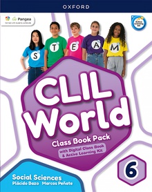 Social science 6 coursebook. clil world 2023