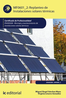 Replanteo de Instalaciones solares térmicas. ENAE020