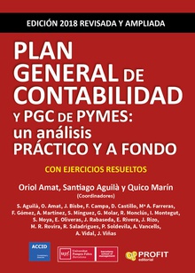 PLAN GENERAL DE CONTABILIDAD Y PGC DE PYMES Un análisis práctico y a fondo