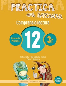 COMPRENSIÓ LECTORA 12-3R.PRIMARIA. PRACTICA AMB BARCANOVA 2019 Text narratiu. Text expositiu. Còmic. Poesia. Biblioteca