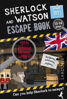 Sherlock amp/ Watson. Escape book per repassar anglès. 13-14 anys