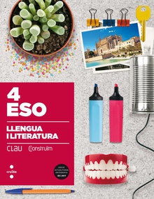 Llengua i literatura 4t Eso Clau construim 1 volumen 2017