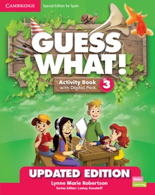 Guess What!Special edition for Spain Updated Level 3 Activity Book with Digital