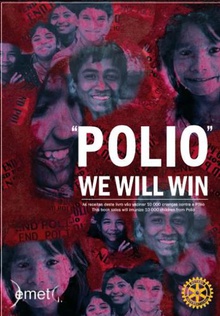"polio" we will win