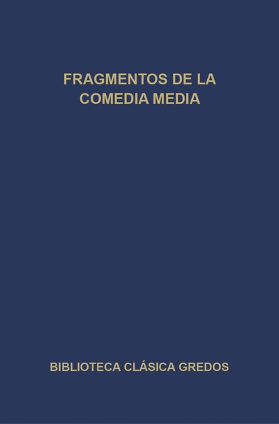 Fragmentos de la comedia media