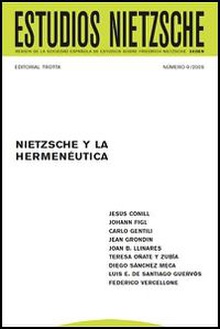 Revista estudios Nietzsche: Nietzsche y la hermenéutica