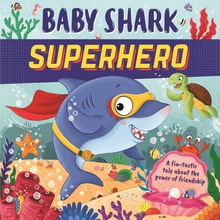 Baby Shark Superhero Picture Flats