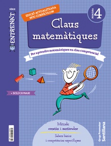 Quadern claus matemÀtiques 4t.primaria. serie entrenat 2023