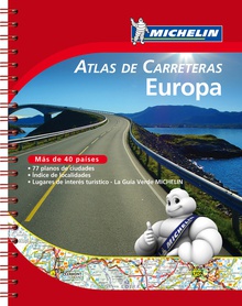 Atlas de Europa de carreteras y turístico