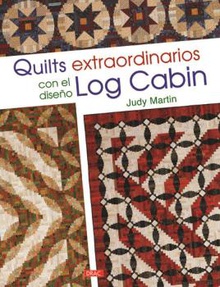 Quilts extraordinarios con diseño log cabin
