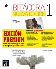 Bitácora 1 Nueva edición Nivel A1-Libro del alumno + MP3 descargable Premium 1er TRIM. 2018