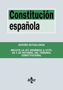 CONSTITUCIÓN ESPAÑOLA 2019 Incluye Ley Orgánica 2/1979 del 3 de oct. del T. Constitucional