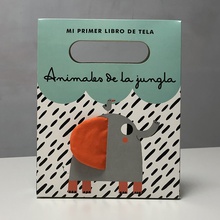 Animales de la jungla Mi primer libro de tela