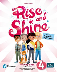Rise & shine 4 activity + interactive pupils digital 2023