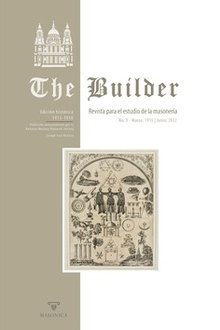 The Builder N.º 3 Revista para el estudio de la masonería